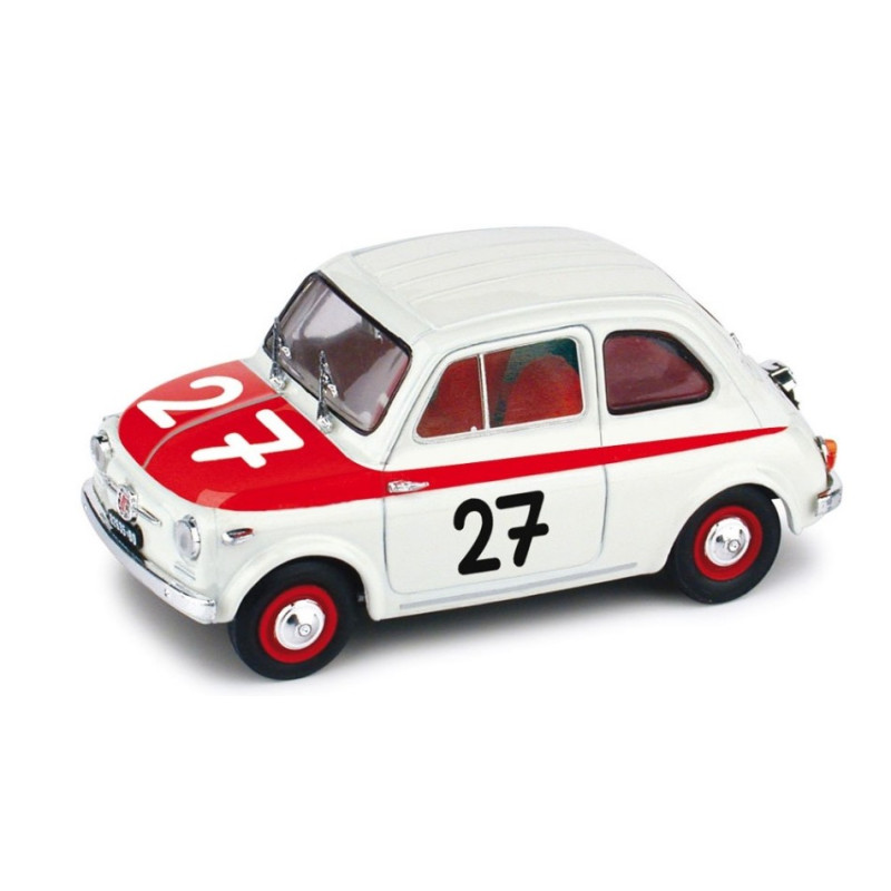 1:43 Brumm Fiat 500 Sport N27 Winner 12 H Hockenheim 1958