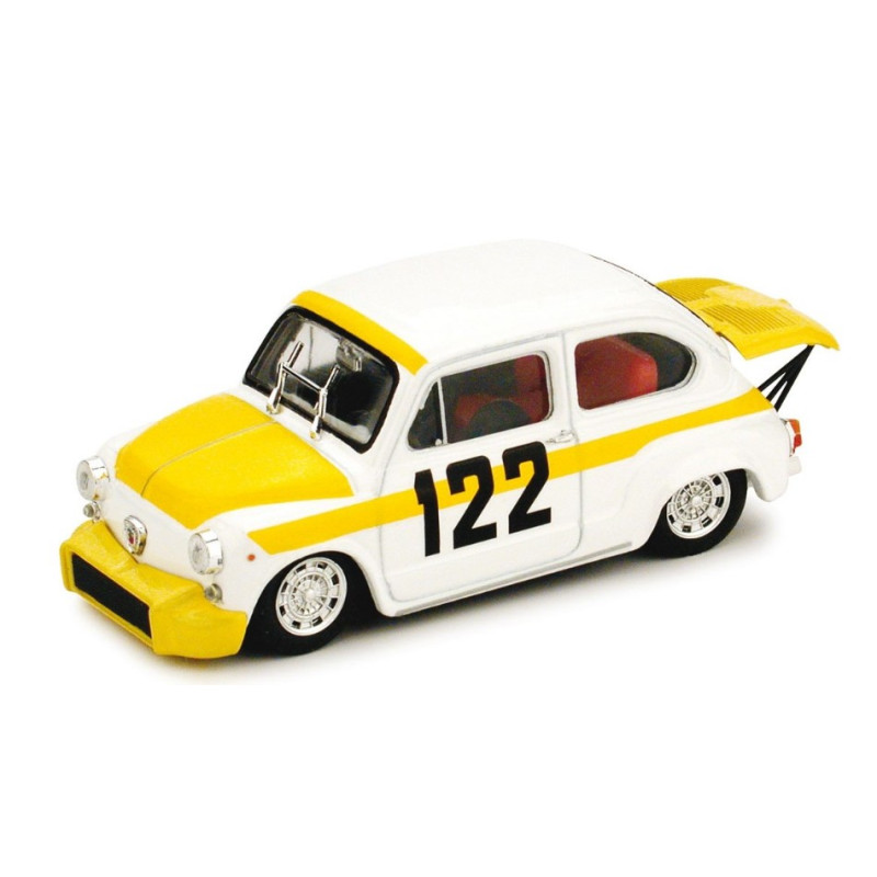 1:43 Brumm Fiat Abarth 850 TC N122 Coppa Della Collina 1969 Bresci