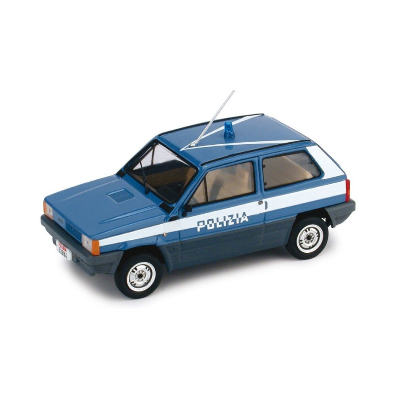 1:43 Brumm Fiat Panda 45 1980 Polizia