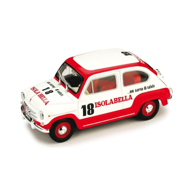 1:43 Brumm Fiat 600 D Amaro Isolabella 60