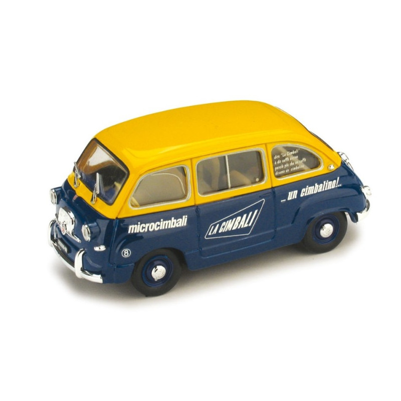 1:43 Brumm Fiat 600 Multipla Cimbali 1960