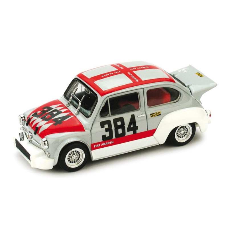 1:43 Brumm Fiat Abarth 1000 N384 Trento bondone 1971 D.gargan