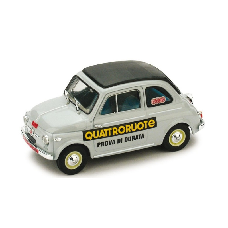 1:43 Brumm Fiat 500 Prova Durata Quattroruote 1958