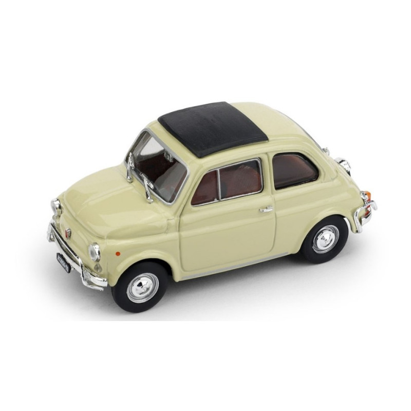 1:43 Brumm Fiat 500 L 1968 72 Chius Avorio Antico