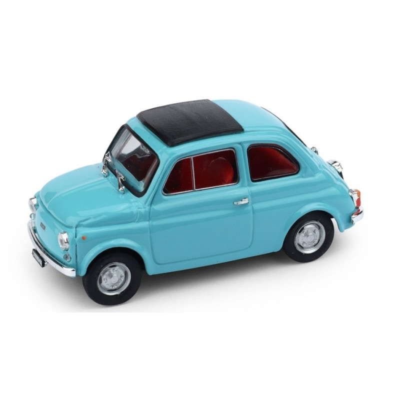 1:43 Brumm Fiat 500R 1972 75 Chiusa Turchese Farfalla