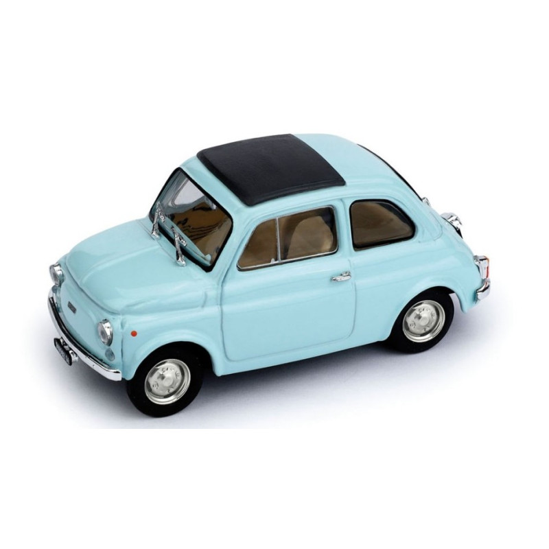 1:43 Brumm Fiat 500 R 1972 75 Chiusa Azzurro Chiaro