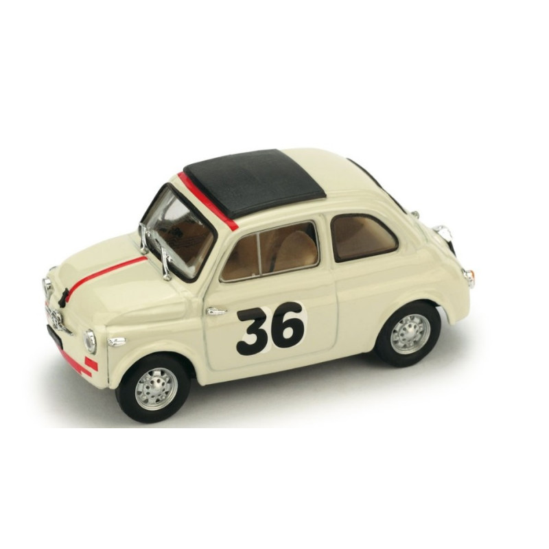 1:43 Brumm Fiat 500 N36 Vallelunga 1965 Ignazio Giunti