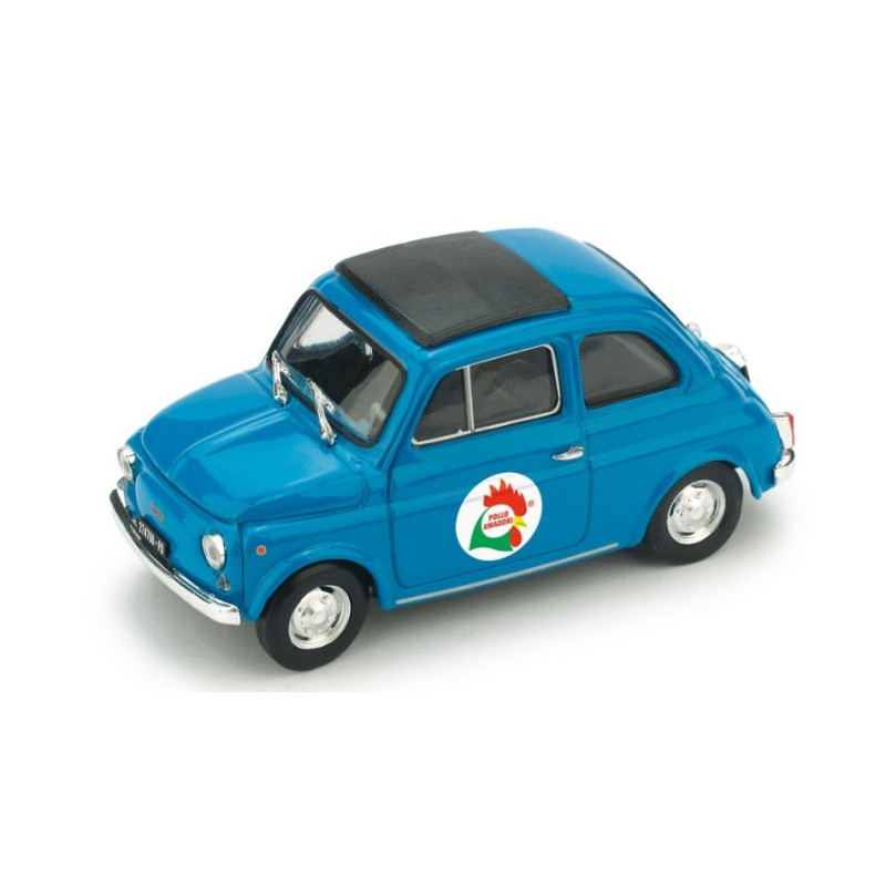 1:43 Brumm Fiat 500 R 1972 Pollo Amadori