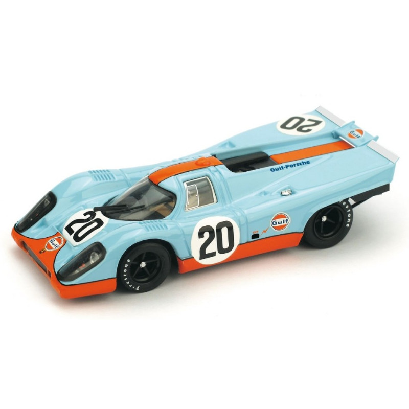 1:43 Brumm Porsche 917K N20 24th 24H LE Mans 1970 Siffert rossoman