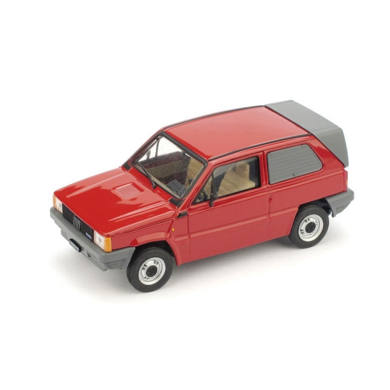 1:43 Brumm Fiat Panda Furgonetta Moretti 1982 Rosso