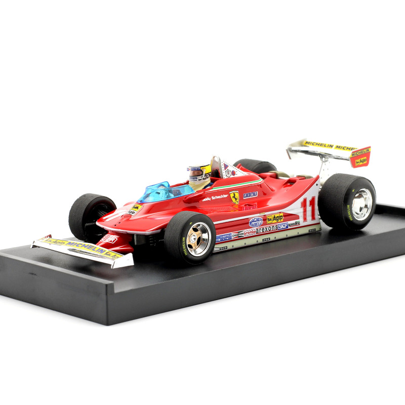 1:43 Brumm Ferrari 312 T4 J.scheckter 1979 N11 Winner Italy GP + Pilota