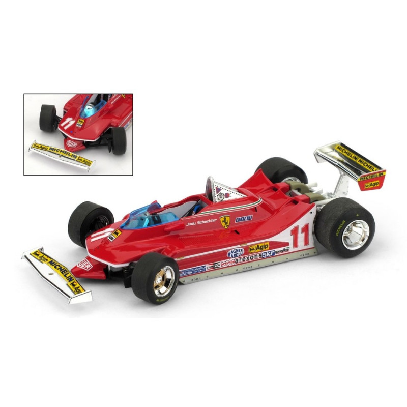 1:43 Brumm Ferrari 312 T4 J.scheckter 1979 N11 World Champion Ruote Sterzanti