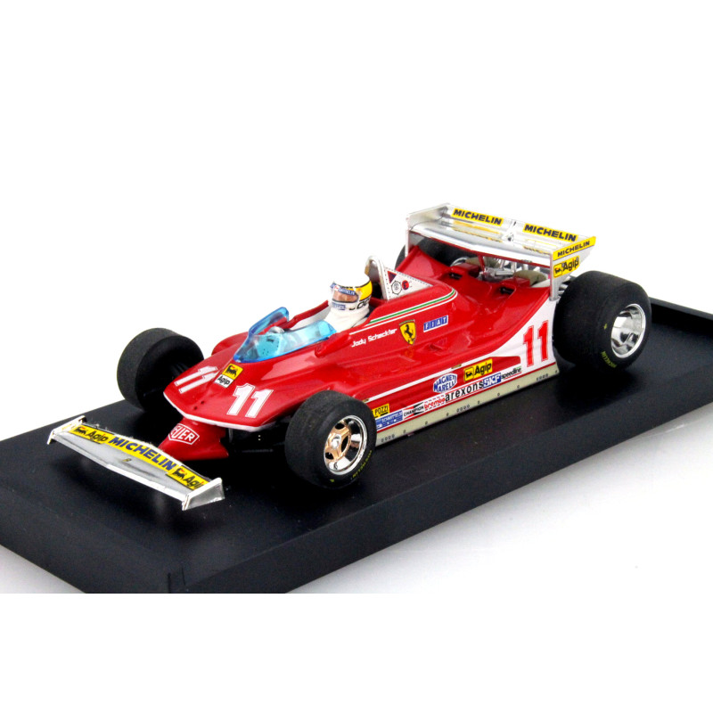 1:43 Brumm Ferrari 312 T4 J.scheckter 1979 N11 Winner Monaco GP + Pilota