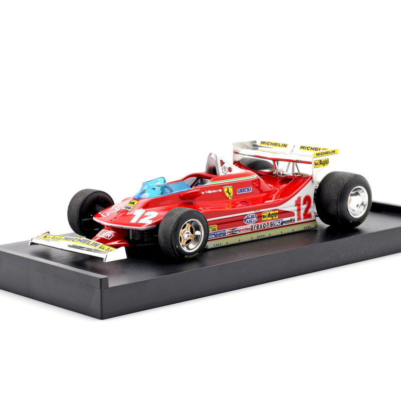 1:43 Brumm Ferrari 312 T4 Gilles Villeneuve 1979 N12 Monaco GP