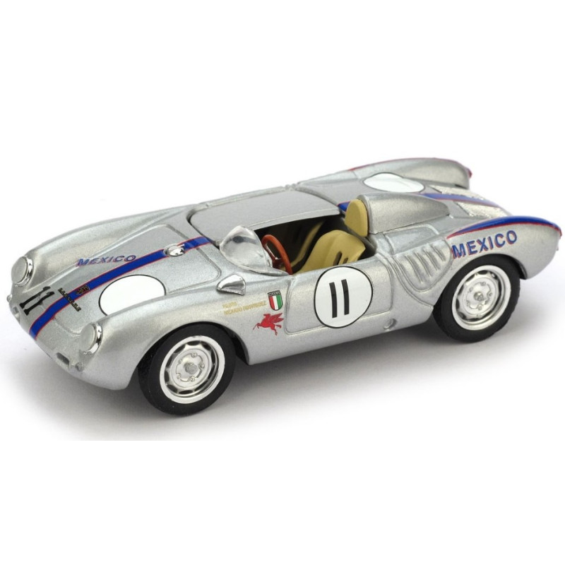 1:43 Brumm Porsche 550A RS Spyder N11 Riverside 1957 R.rodriguez