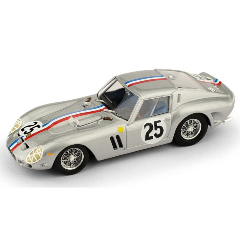 1:43 Brumm Ferrari 250 GTO N25 4th LM 1963 Dumay elde  L.dernier