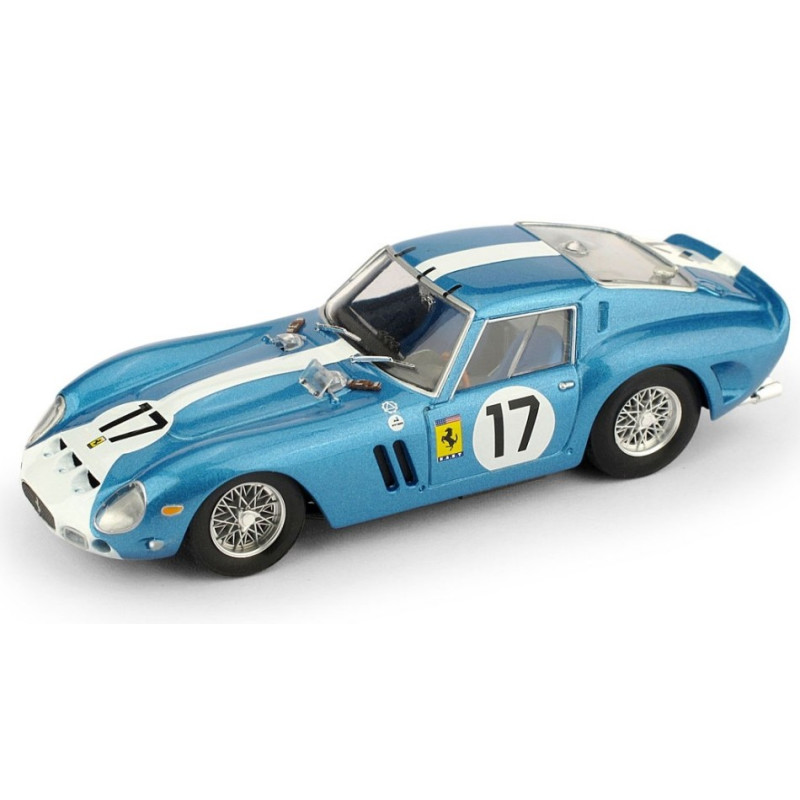 1:43 Brumm Ferrari 250 GTO N17 6th LM 1962 Grossman fireball Roberts