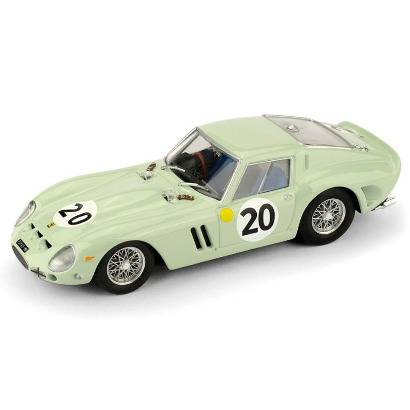 1:43 Brumm Ferrari 250 GTO N20 29th LM 1962 Ireland gregory