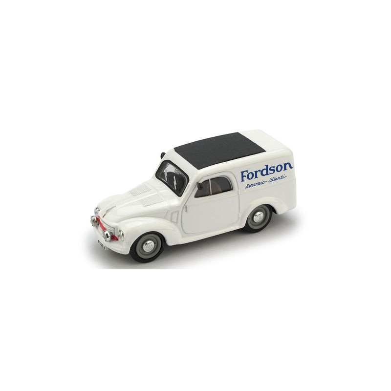 1:43 Brumm Fiat 500C Furgone Fordson 1950