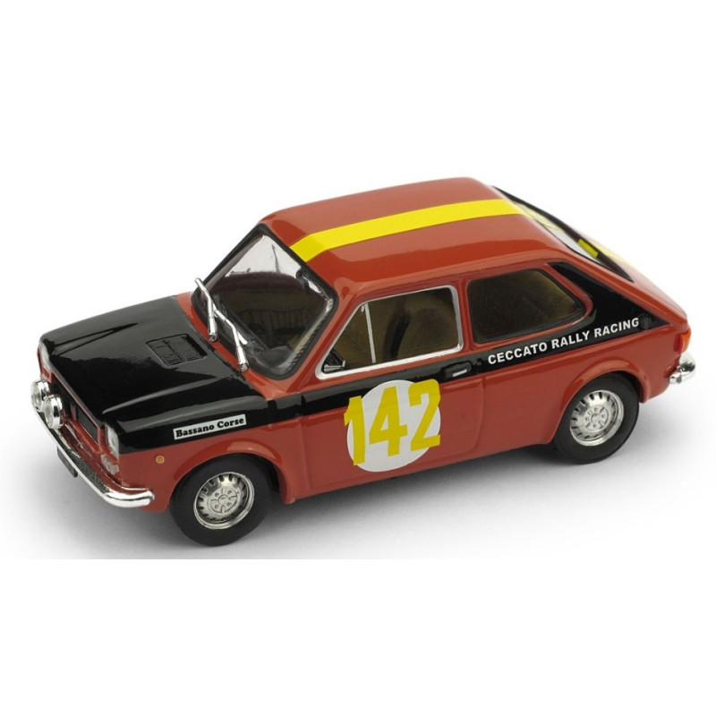 1:43 Brumm Fiat 127 N142 Rally DUE Valli 1972 Pino Ceccato