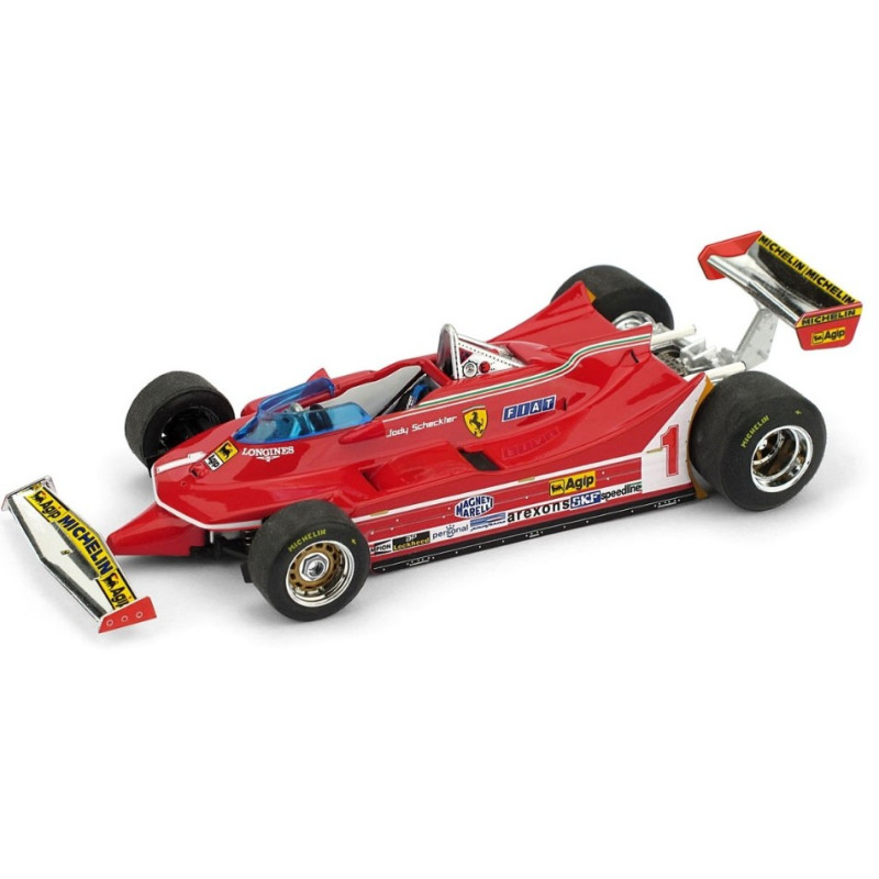 1:43 Brumm Ferrari 312 T5 Jody Scheckter 1980 N1 Argentina GP