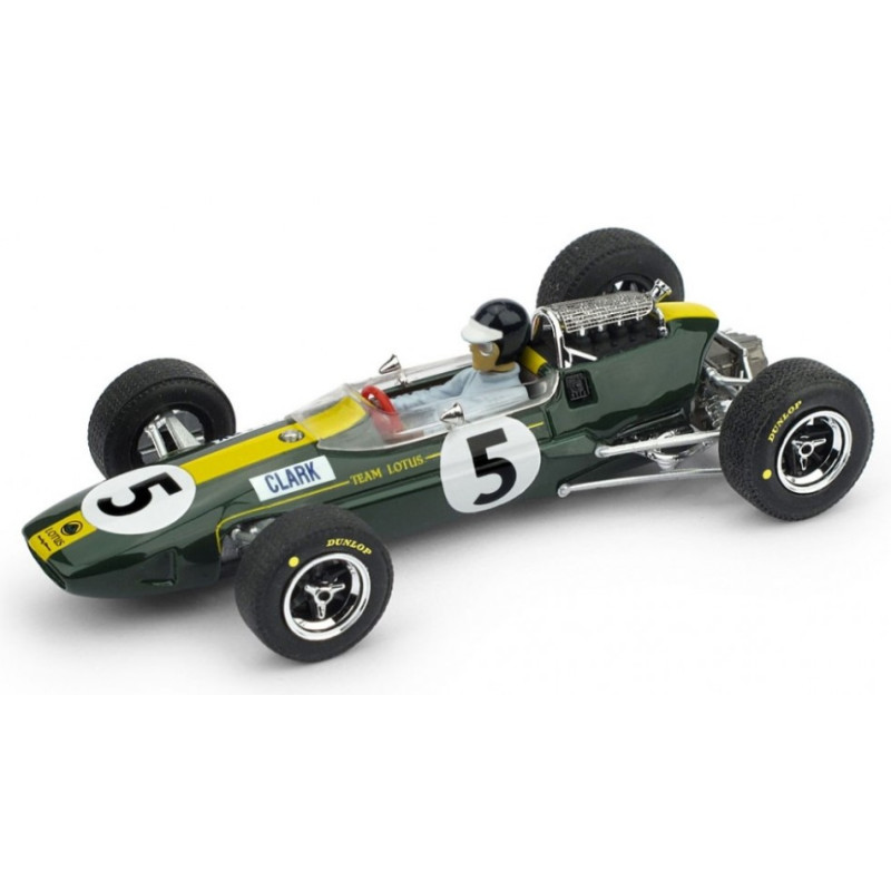 1:43 Brumm Lotus 33 J.clark 1965 N5 Winn.inghilterra GP + Pilota World Champ.