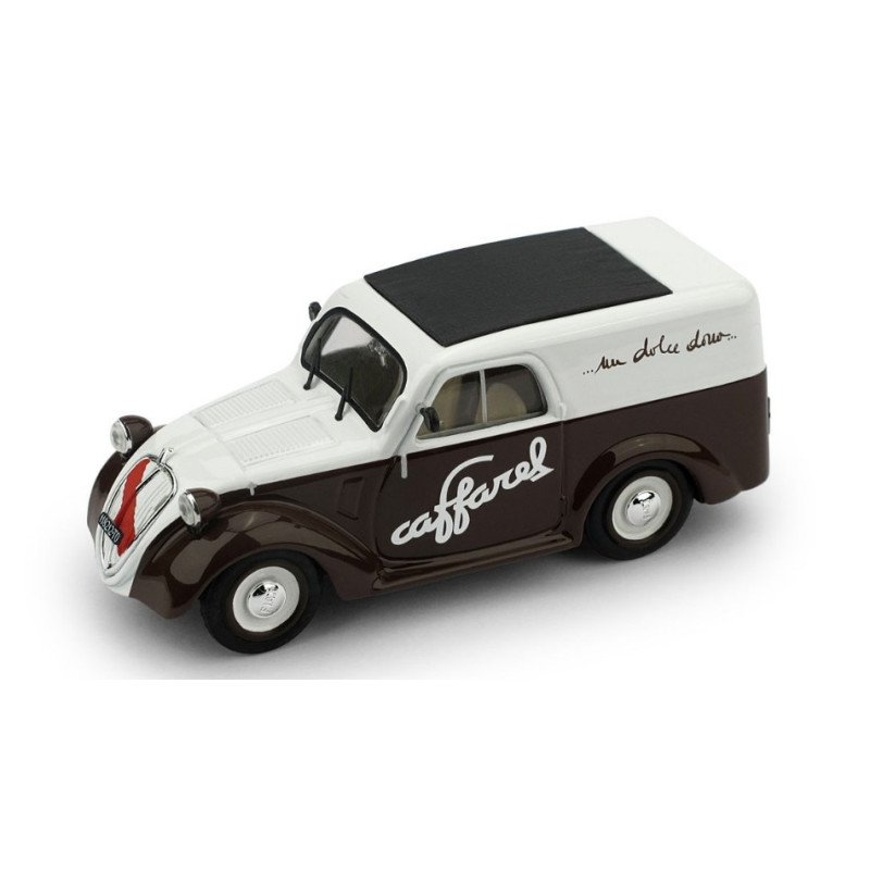 1:43 Brumm Fiat 500B Furgone 1950 Cioccolato Caffarel