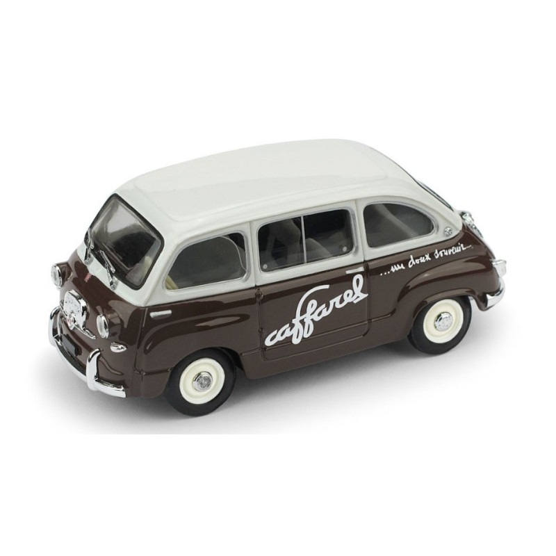 1:43 Brumm Fiat 600 Multipla Cioccolato Caffarel 1956