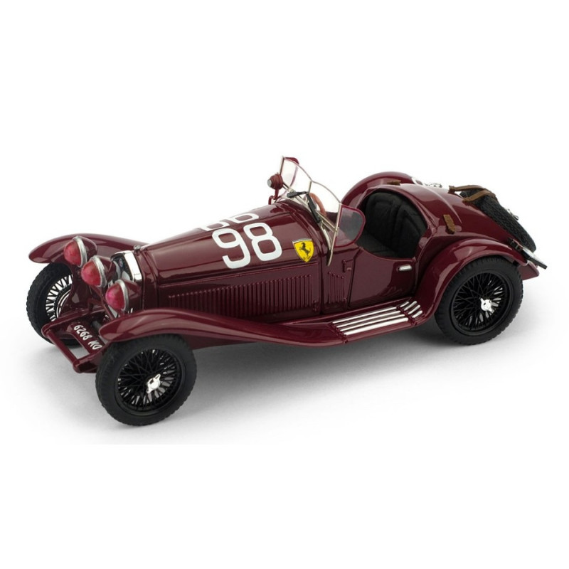 1:43 Brumm Alfa Romeo 2300 N98 Winner M.miglia 1933 T.nuvolari g.b.guidotti