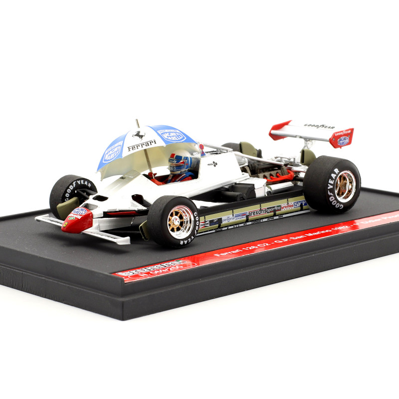 1:43 Brumm Ferrari 126 C2 D.pironi 1982 N28 SAN Marino GP Apribile+pil.+ombr.