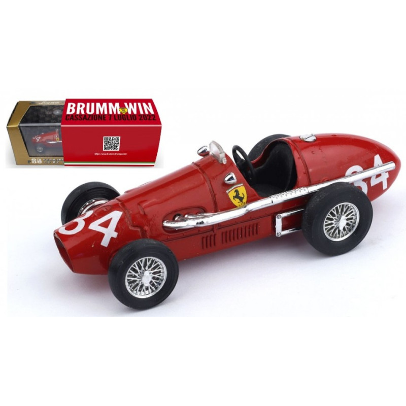 1:43 Brumm Ferrari 500 F2 N34 World CHAMP.1952 Ascari Brumm Win.cassazione