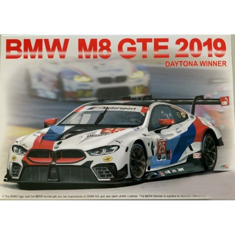 1:24 Beemax BMW M8 GTE 2019 Winner Daytona 24H KIT