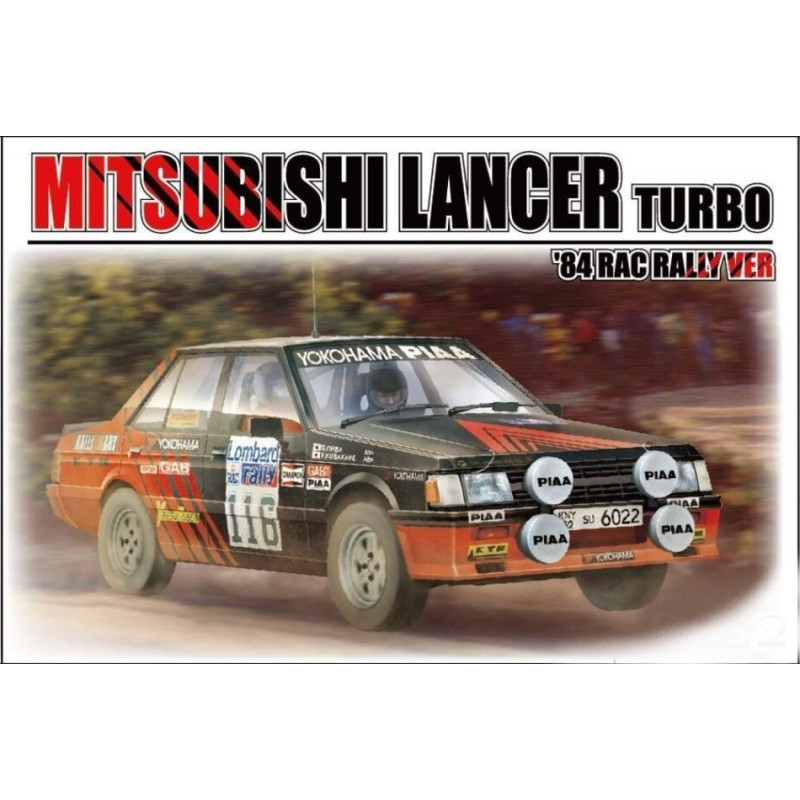 1:24 Beemax Mitsubishi Lancer Turbo RAC Rally Version 1984  KIT