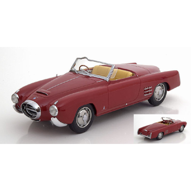 1:18 Bos Model Lancia Aurelia PF 200 C Spider Rosso Scuro