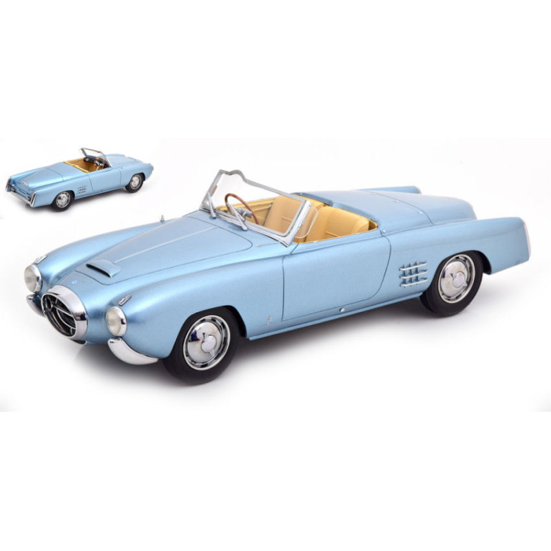 1:18 Bos Model Lancia Aurelia PF200 C Spider Blu Chiaro Metallizzato 1.18