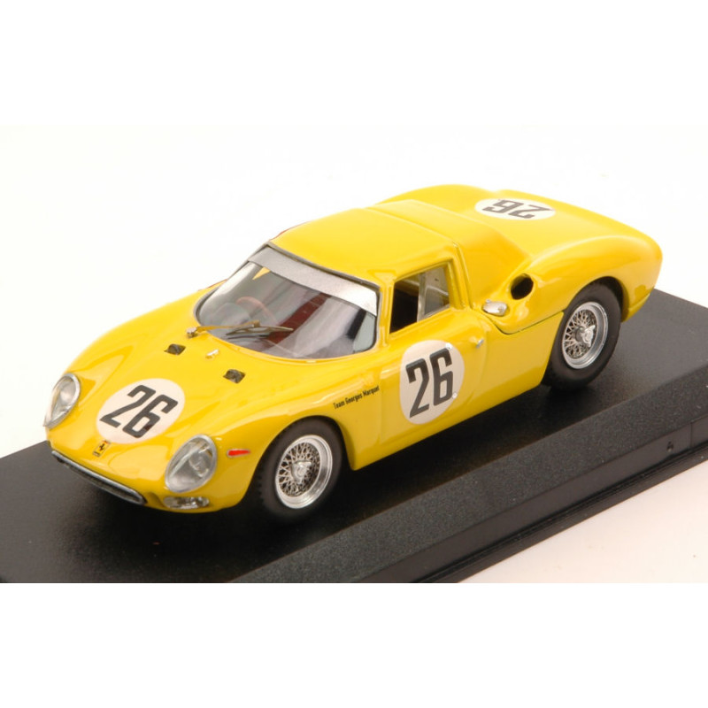 1:43 Best Model Ferrari 250 LM N26 2nd LM 1965 P.dumay gustave TAF Gosselin