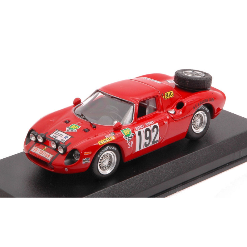 1:43 Best Model Ferrari 250 LM N192 Tour DE France 1969 Rouget depret