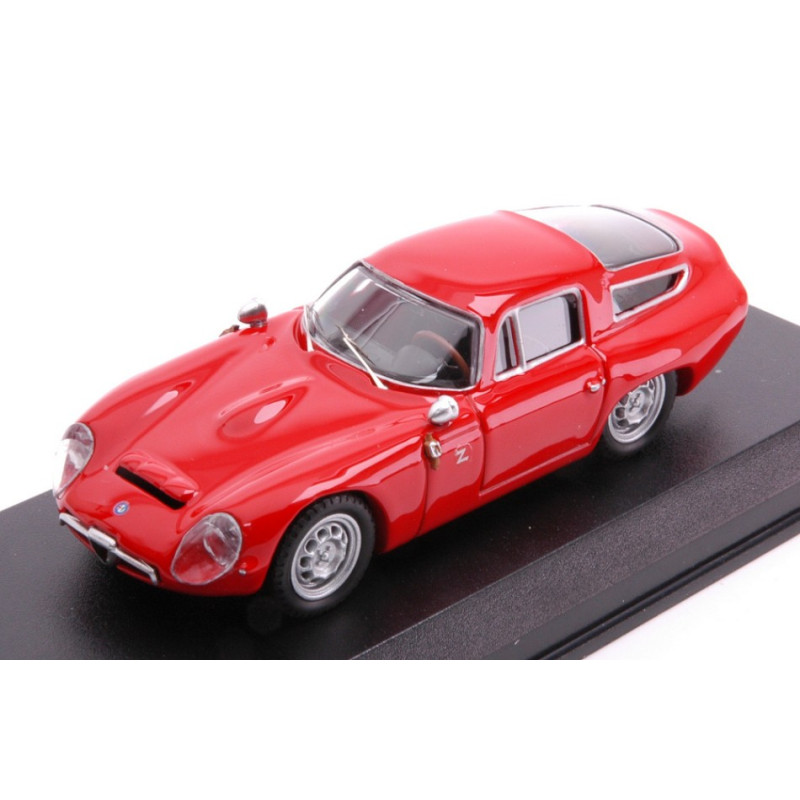 1:43 Best Model Alfa Romeo TZ1 1963 Prova Rosso