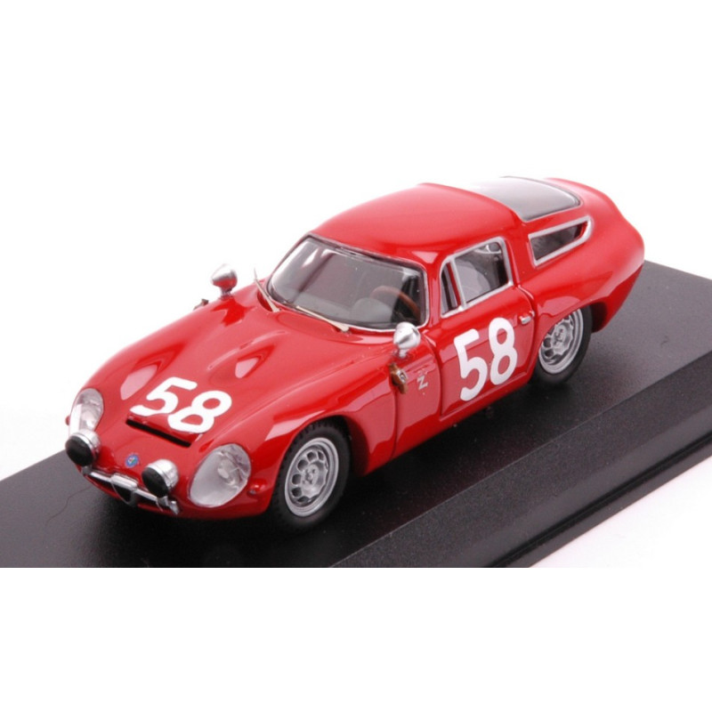 1:43 Best Model Alfa Romeo TZ 1 N58 Targa Florio 1964 Bussinello todaro