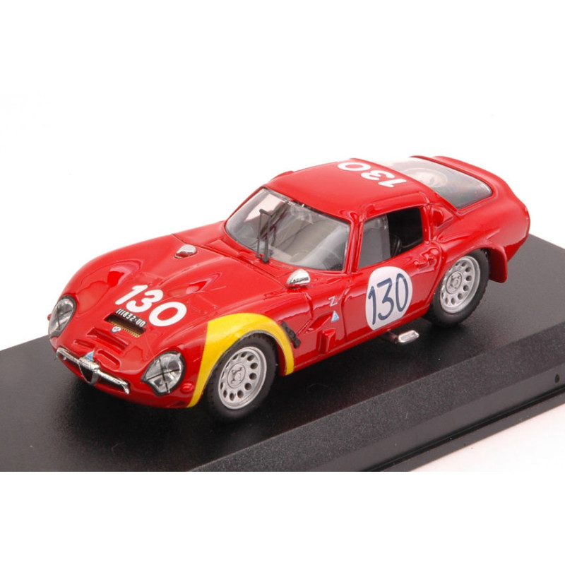 1:43 Best Model Alfa Romeo TZ2 N130 10th Targa Florio 1966 R.bussinello l.bianchi