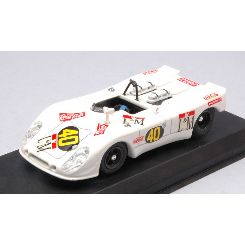 1:43 Best Model Porsche 908/2 N40 5th Temporada 1970 DE Cadenet pairetti