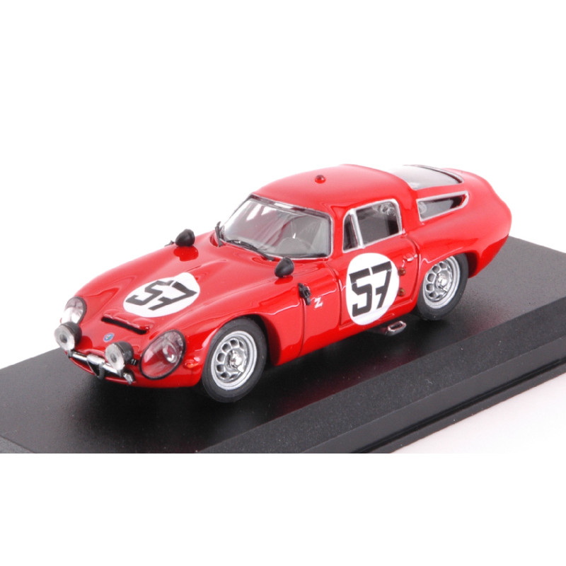 1:43 Best Model Alfa Romeo TZ1 N57 13th (1st GT1.6) LM 1964 Bussinello deserti