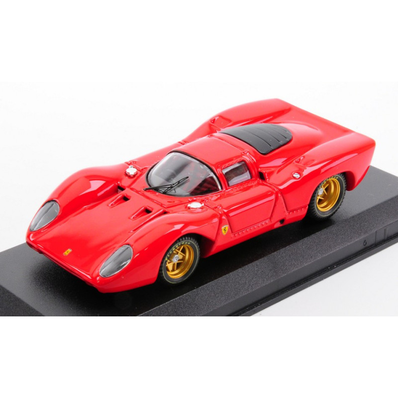 1:43 Best Model Ferrari 312 P Coupe' 1969 Rosso