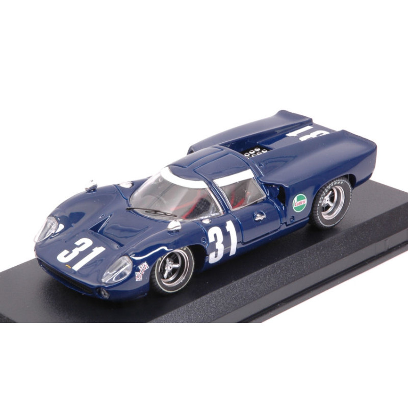 1:43 Best Model Lola T 70 Coupe  N31 10th 1000 KM SPA 1968 Epstein liddell 1.43