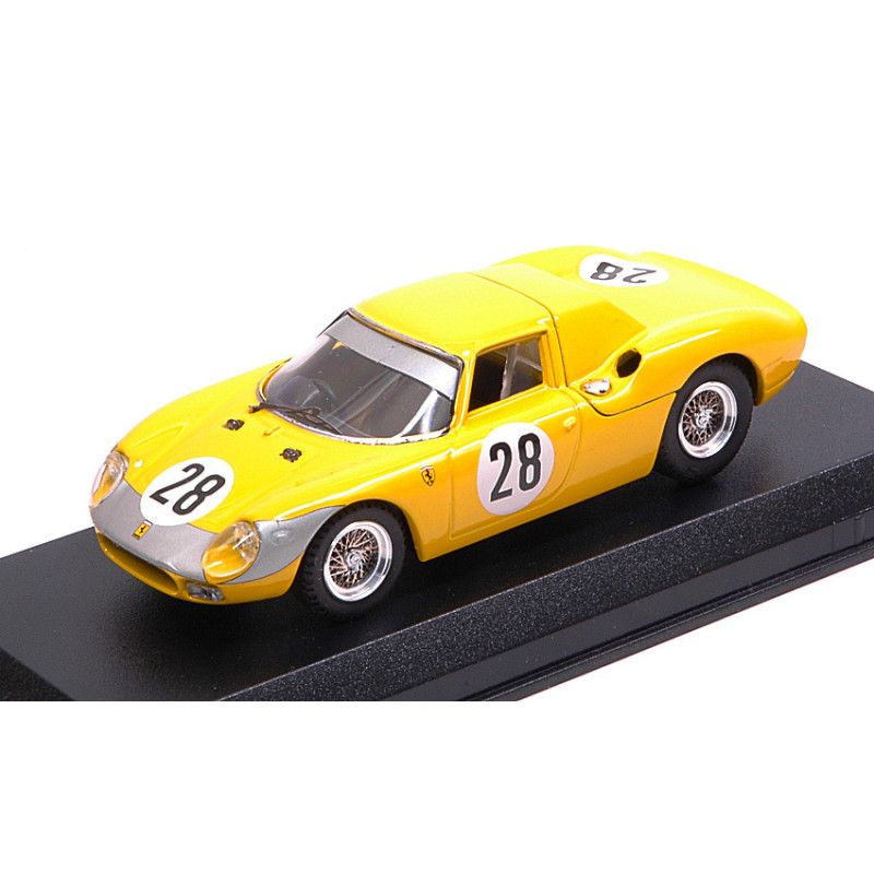 1:43 Best Model Ferrari 250 LM N28 7th 1000 KM Paris 1966 Noblet gosselin