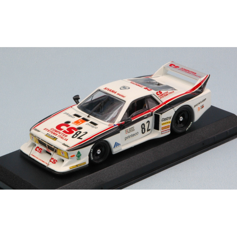 1:43 Best Model Lancia Beta Montecarlo N82 Monza 1982 Dacco  giudici thatcher