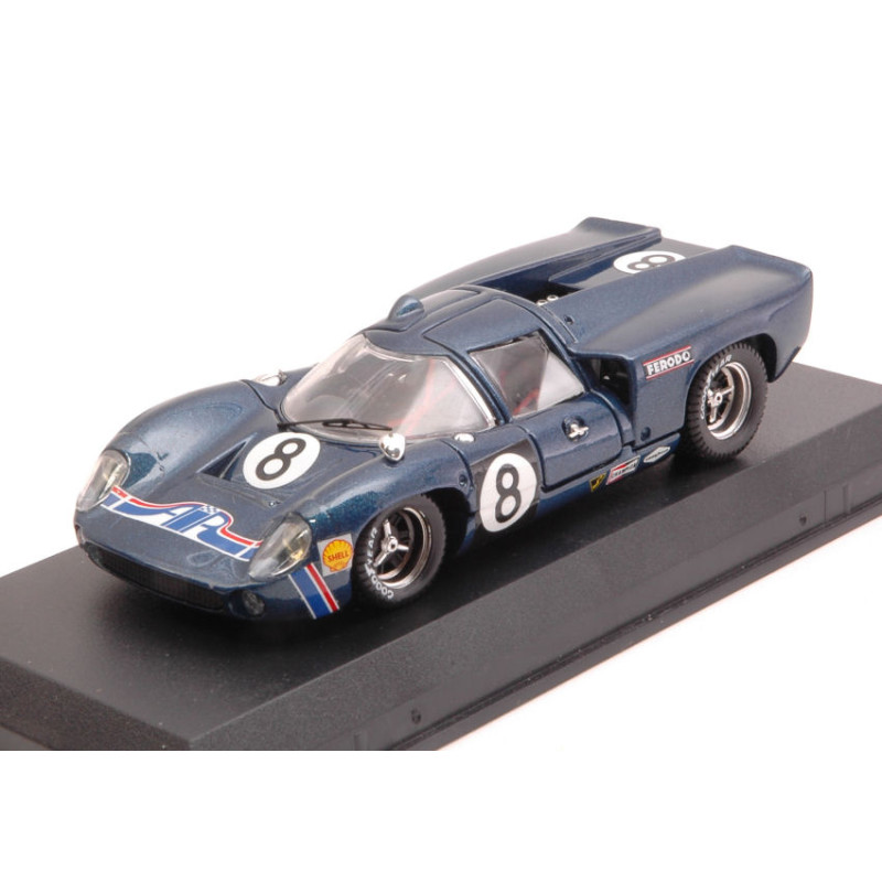 1:43 Best Model Lola T70 Coupe' N8 2nd 24H Daytona 1969 Leslie motschenbaker