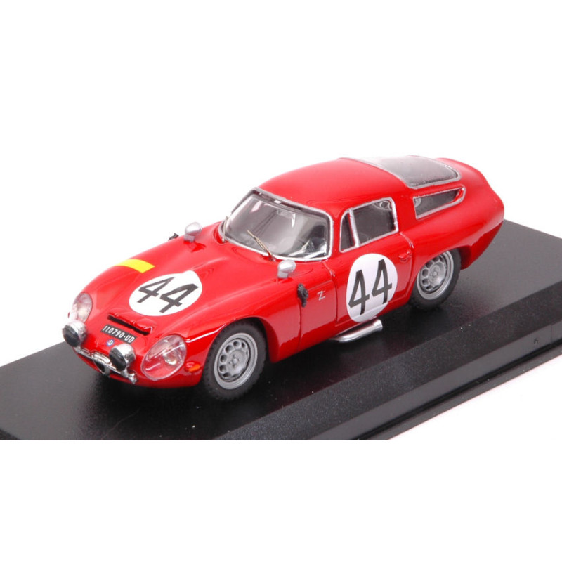 1:43 Best Model Alfa Romeo TZ 1 N44 20th LE Mans 1965 Koob finkelstein