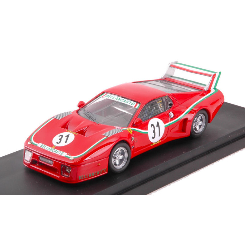 1:43 Best Model Ferrari 512 BB N31 DNF 1000 KM Monza 1980 Dini violati