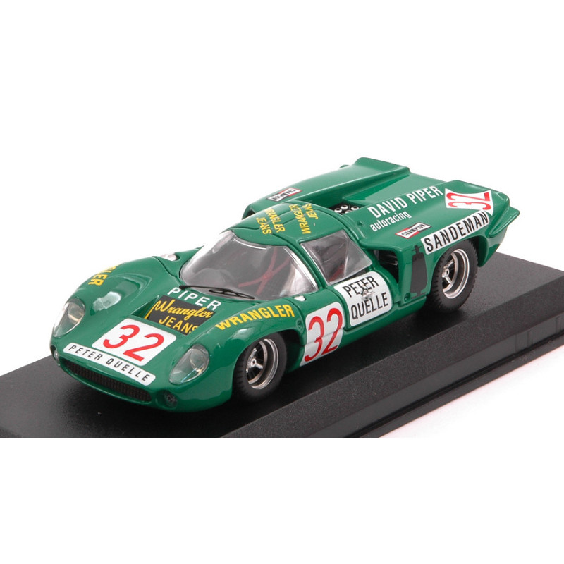 1:43 Best Model Lola T 70 Coupe  N32 DNF 1000 KM Zeltweg 1969 Piper quester